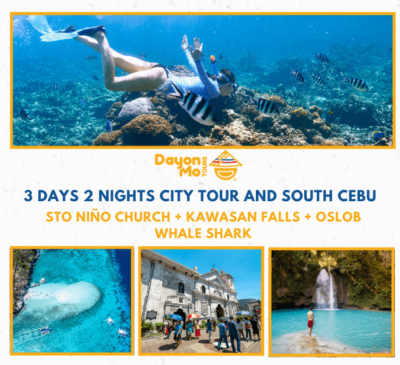 3 Days & 2 Nights Cebu Tour (City Tour + Moalboal + Oslob Whale Shark ...